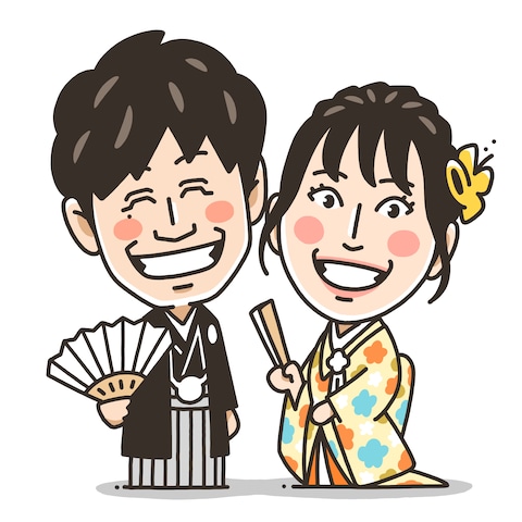 キャラクターみたいなかわいい似顔絵！SNSのアイコンに！