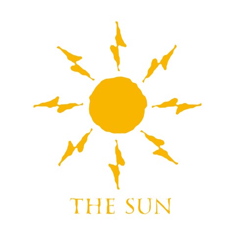 毎日ロゴ　太陽