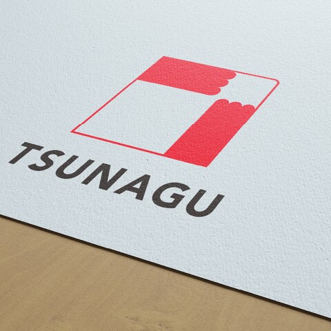 スタートアップ企業 TSUNAGUのロゴデザイン