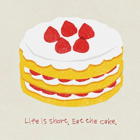 ケーキ|イラストレーション