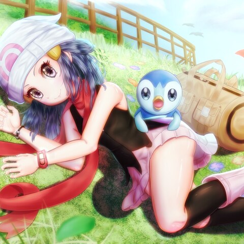 ポケモン　ヒカリ　ファンアート
