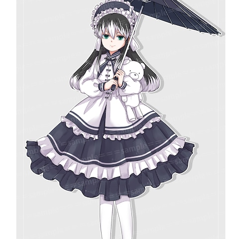 通常等身立ち絵（女の子）