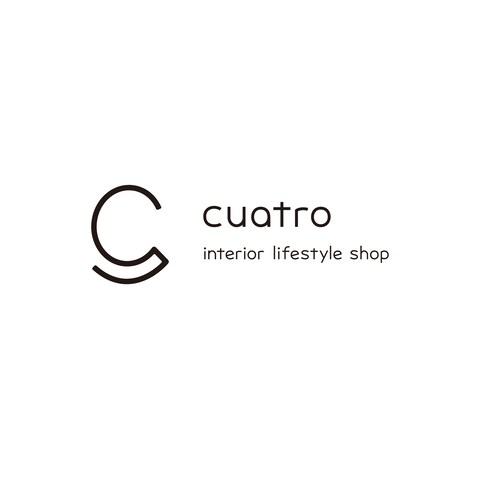 cuatro ロゴデザイン