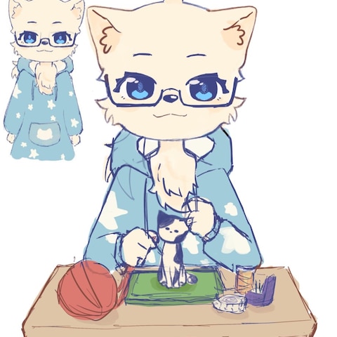 Vtuber キャラクターデザイン