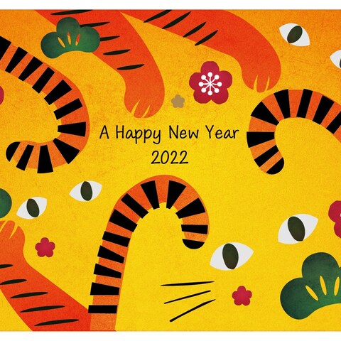 2022年NEW yearカード