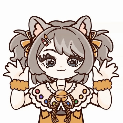 猫の擬人化Vtuber イラスト/モデリング