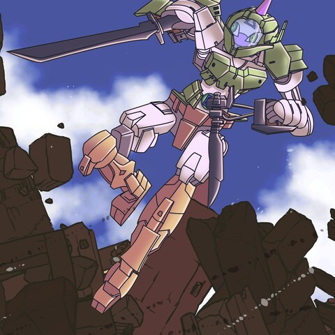 オリキャラの武装コス
