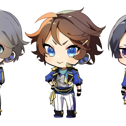 創作キャラSD立ち絵