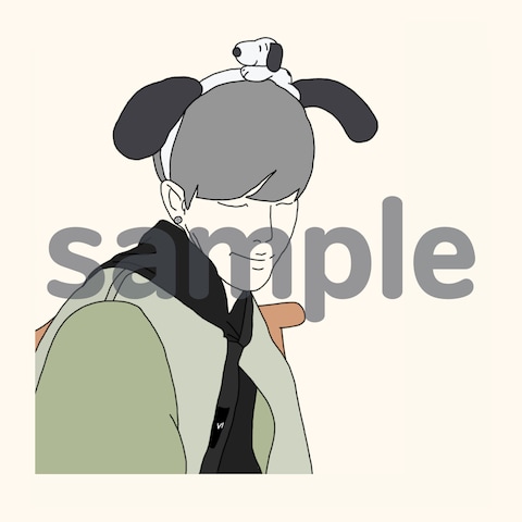 線画イラスト