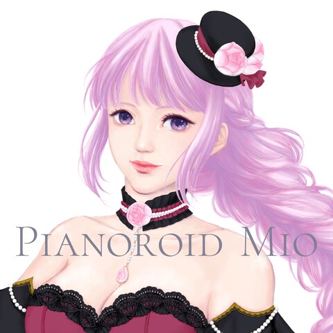 Pianoroid Mio　キャラクターデザイン