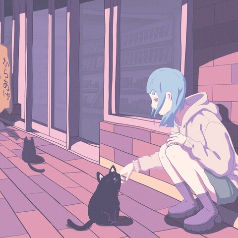 コンビニとねこ