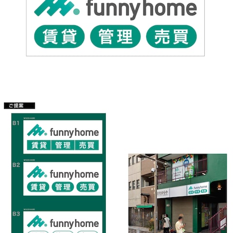 不動産会社 看板