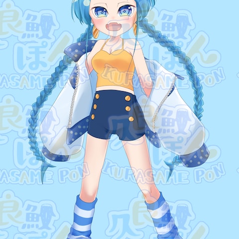 IRIAMライバー立ち絵