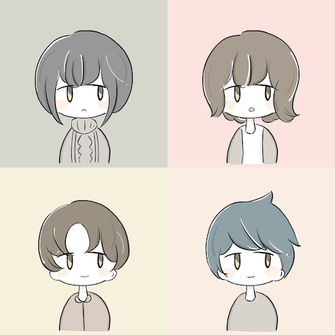 ゆるいアイコンです。