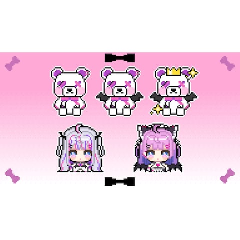 ドット絵のTwitchのサブスクバッジ