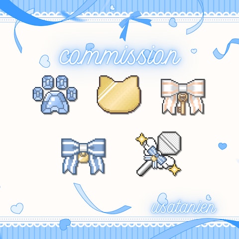 ドット絵　Twitchのサブスクバッジ　ご依頼