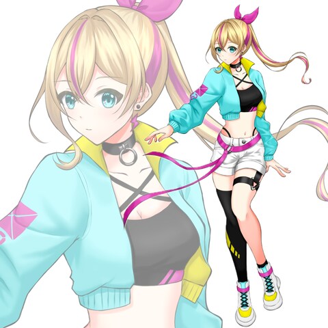 【キャラクターデザイン】明星 ミライ