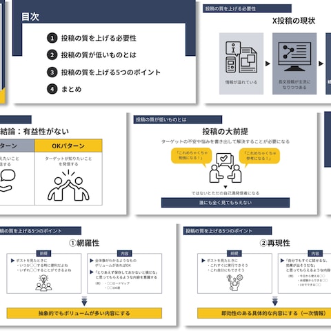 Xで投稿の質を上げる5つのポイント