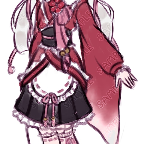 キャラクターデザインサンプル