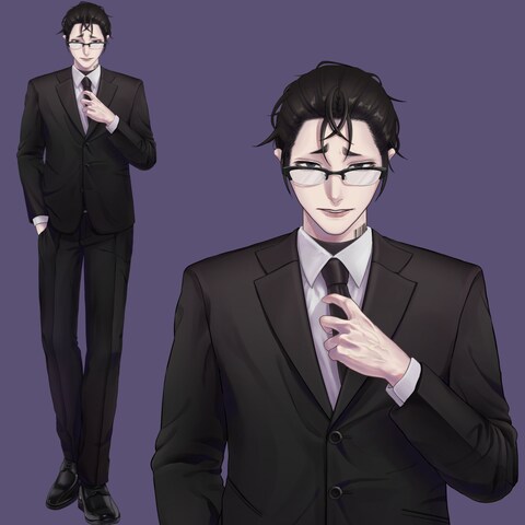 小説キャラクター　立ち絵