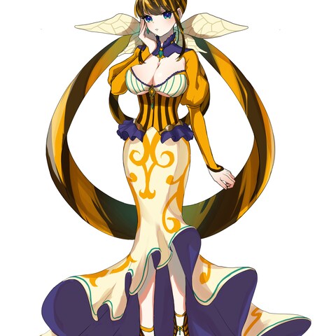 蜂をテーマに製作したオリジナルキャラクター