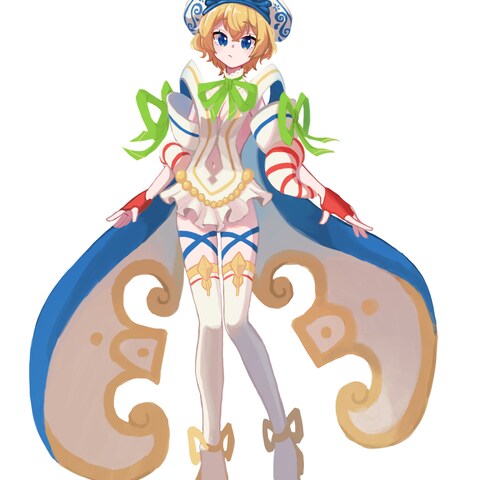 茶碗蒸しをテーマに製作したオリジナルキャラクター