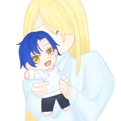 腰上のイラスト