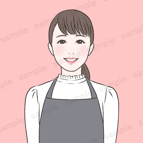 似顔絵作成例