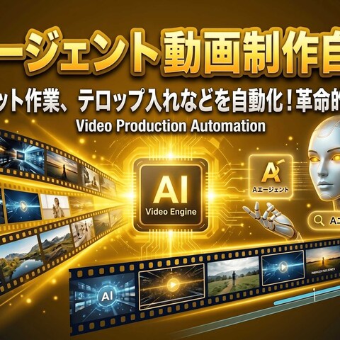 AIエージェント X 動画制作自動化