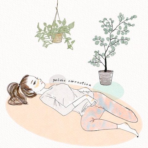 女性の全身イラスト