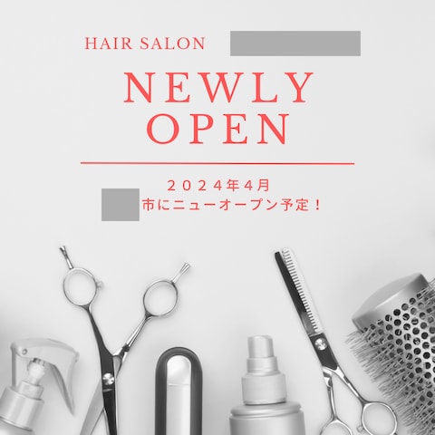 インスタ・hair salon オープン