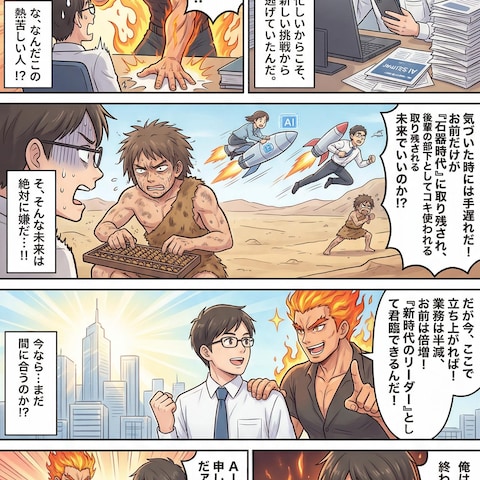 AIセミナー集客用漫画LP