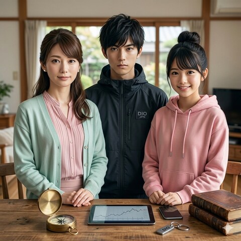 【キャラクター】対話型解説を彩るオリジナル3兄弟（実写版）