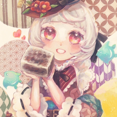 Vtuber様　お誕生日イラスト