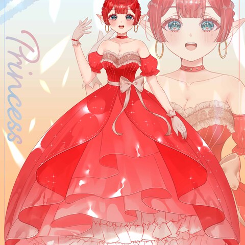 プリンセス立ち絵
