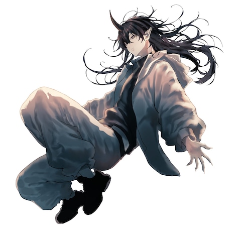 ポーズ全身イラスト