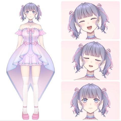 VTuberさんのイラスト〜モデリング