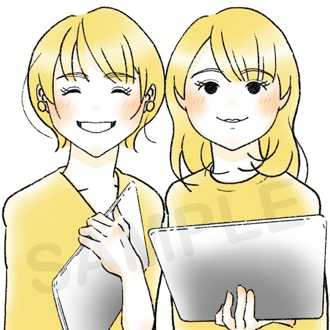 似顔絵｜Lisa74様
