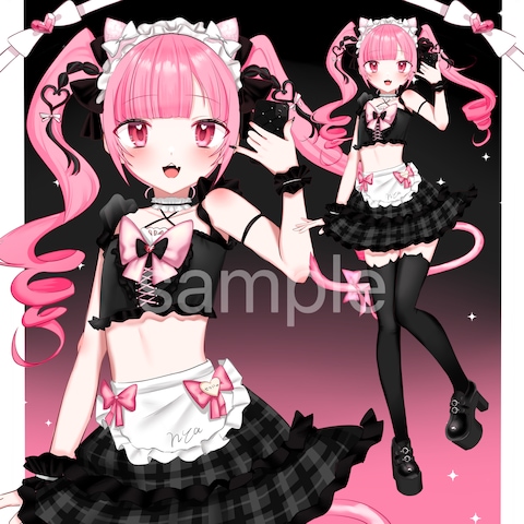 IRIAM対応立ち絵イラスト