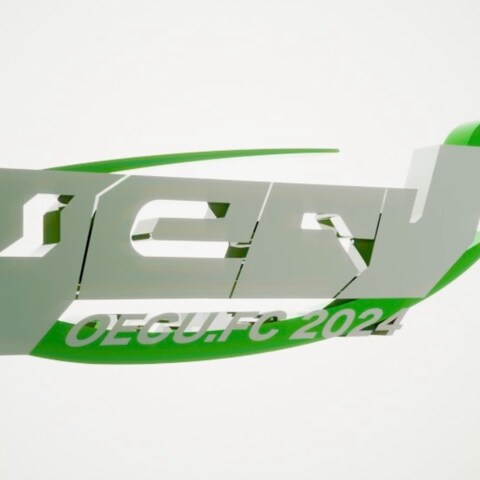 3dロゴ制作「OECU」
