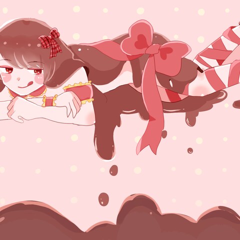 趣味絵:バレンタインイラスト