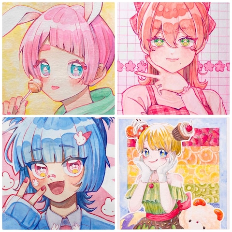 水彩画