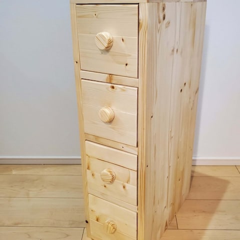 自分だけの天然無垢の自然家具（北欧針葉樹）