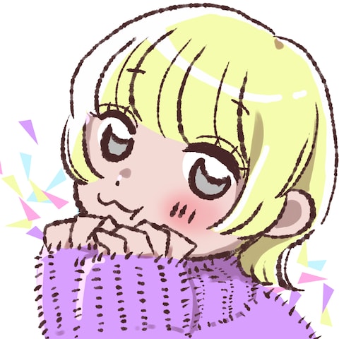アニメキャラ風のアイコン