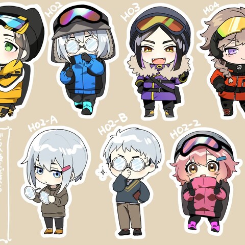 SDイラスト(TRPGコマ用)