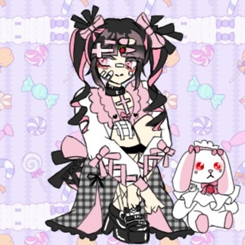 地雷系クリスチャンの女の子1