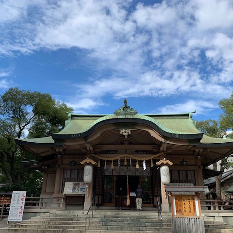 osaka 坐摩神社（イカスリ神社）