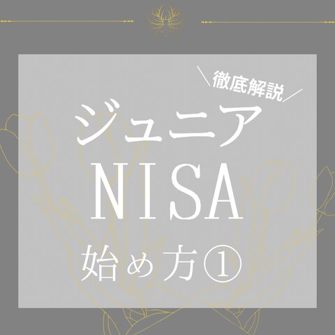 韓国風ジュニアNISAバナー制作