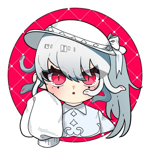 オリジナルキャラクターデフォルメイラスト