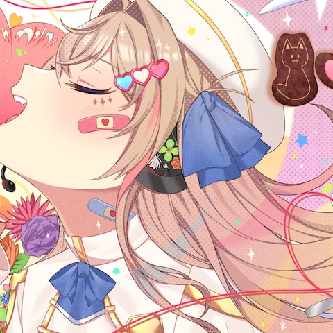 歌ってみたサムネイラスト